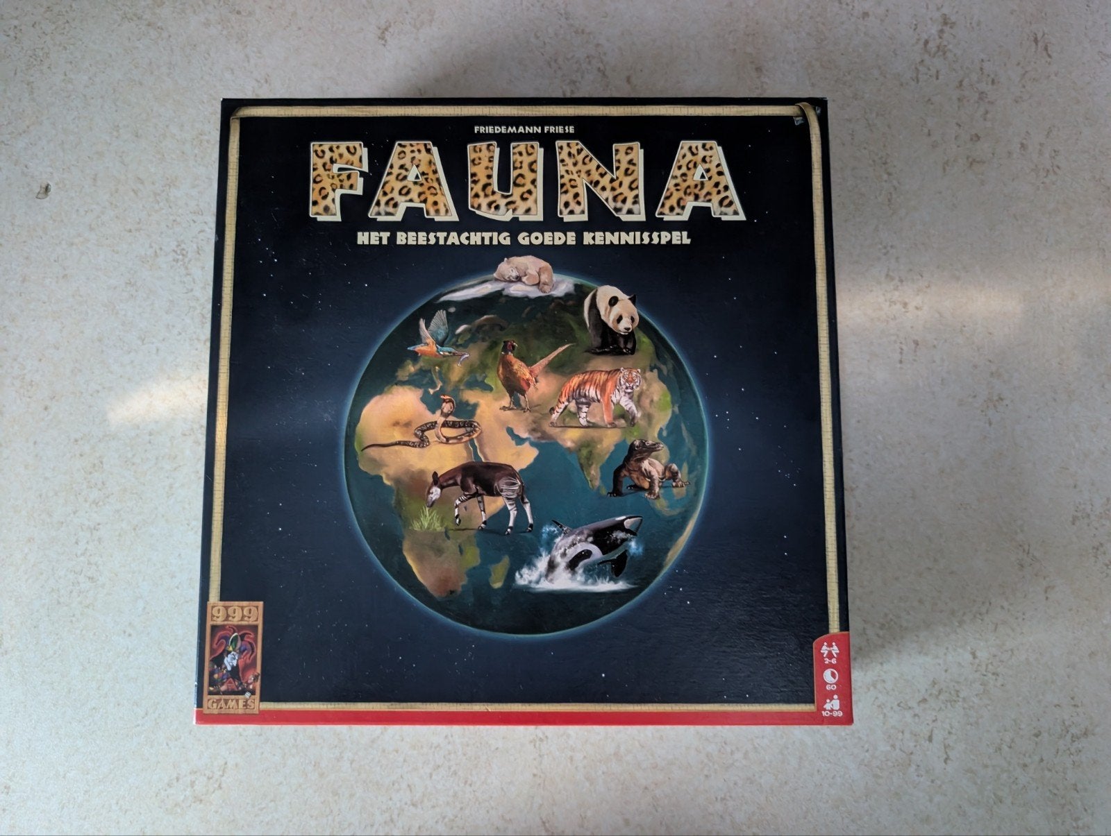 Fauna: Het beestachtig goede kennisspel, Hobby en Vrije tijd, Gezelschapsspellen | Bordspellen, Vijf spelers of meer, Ophalen of Verzenden
