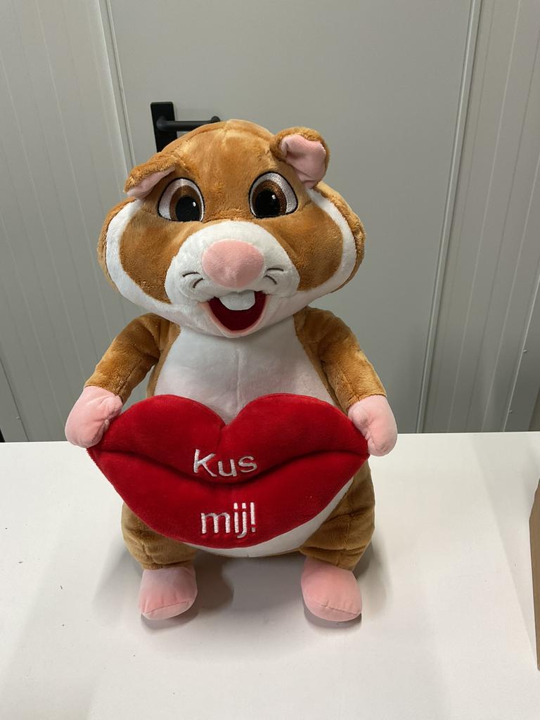 Albert Heijn grote hamster kus mij, Ophalen, Zo goed als nieuw