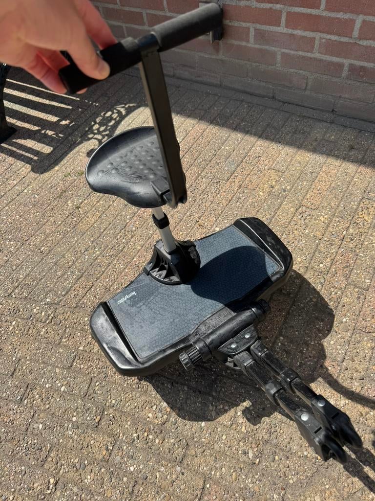 Bumprider meerijdplankje met zitje voor aan kinderwagen, Kinderen en Baby's, Ophalen, Zo goed als nieuw, Overige merken