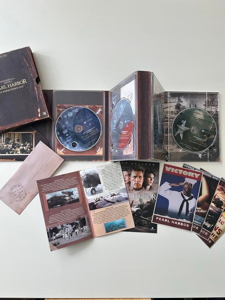 -Pearl Harbor DVD - The Director's Cut Boxset, Vanaf 16 jaar, Ophalen of Verzenden, Zo goed als nieuw, Historisch of Kostuumdrama