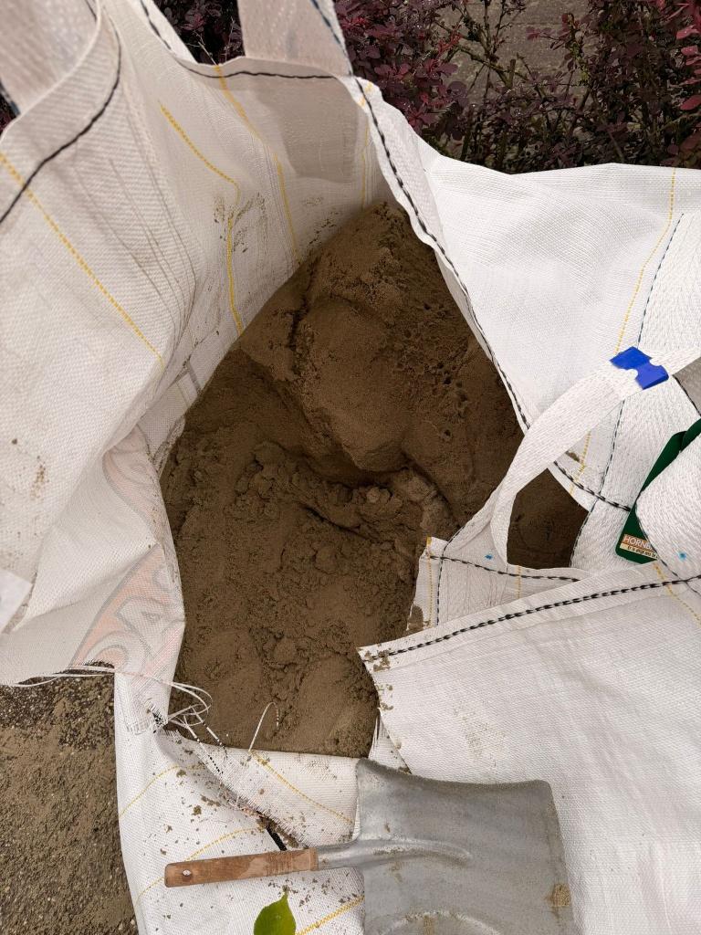Gratis zand 500 kg – zelf ophalen (Den Bosch), Tuin en Terras, Ophalen of Verzenden, Nieuw