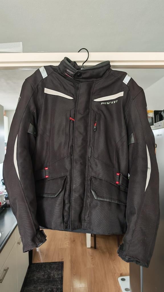 REVIT VOLTIAC H2O inclusief Level 2 rugprotector als nieuw, Ophalen, REV'IT!, Jas | textiel, Dames