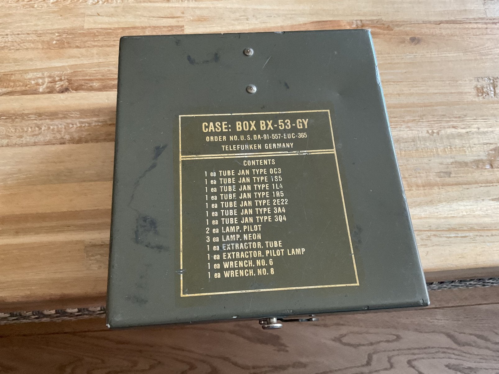 Box BX-53-GY, reserve buizen voor GRC 9, Ophalen of Verzenden, Landmacht, Duitsland