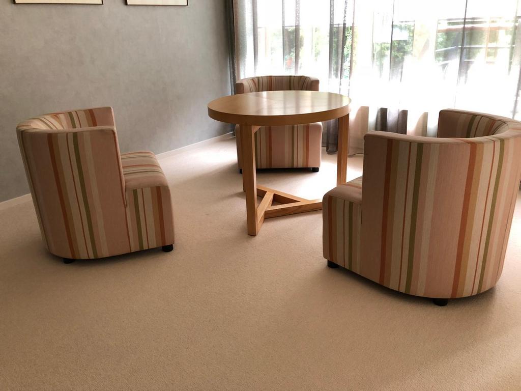 Drie Wittmann kuipstoelen - Made in Austria, Ophalen, Gebruikt, Overige kleuren, Drie