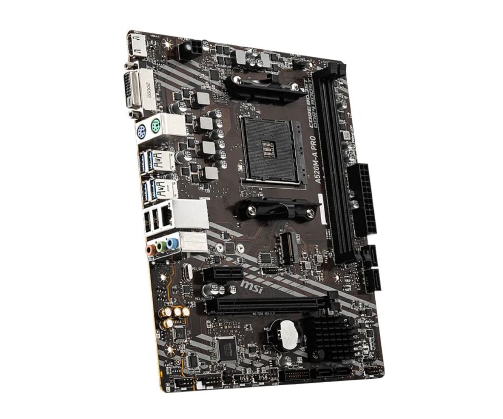 MSI A520M-A PRO AM4 M-ATX Moederbord, DDR4, AM4, Ophalen of Verzenden, Bijsterhuizen 1111 , Nijmegen Gelderland, NL