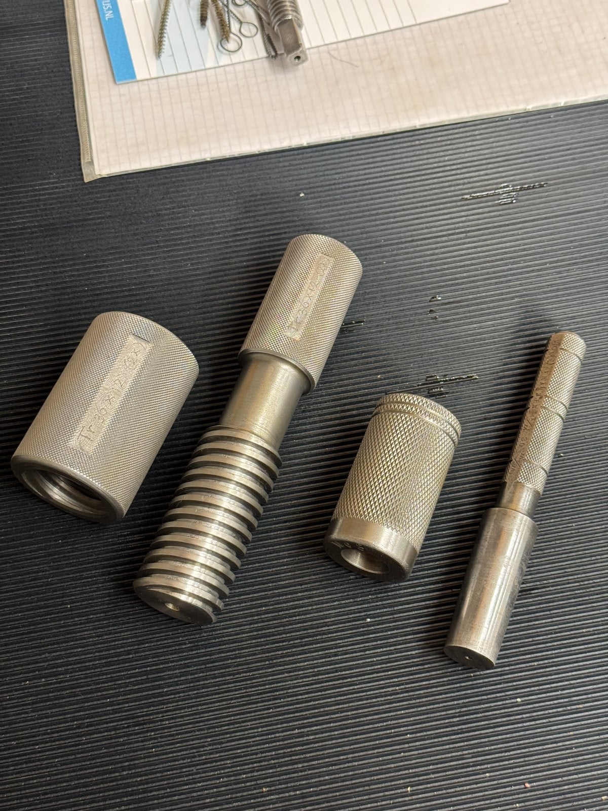 Pas caliber Trapezuim draad/MK3, Ophalen, Gebruikt