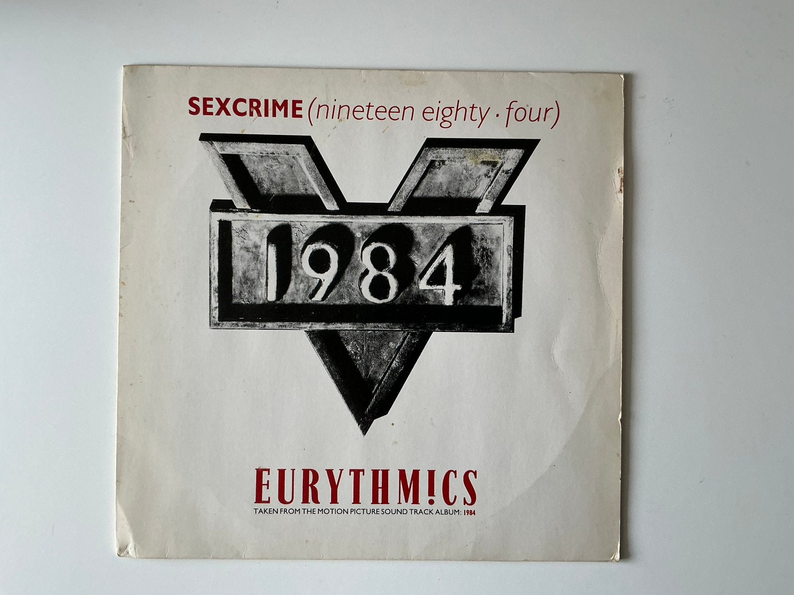 Eurythmics – Sexcrime (Nineteen Eighty · Four) synth pop, Cd's en Dvd's, Vinyl | Pop, Gebruikt, Pop, 12 inch, Ophalen of Verzenden