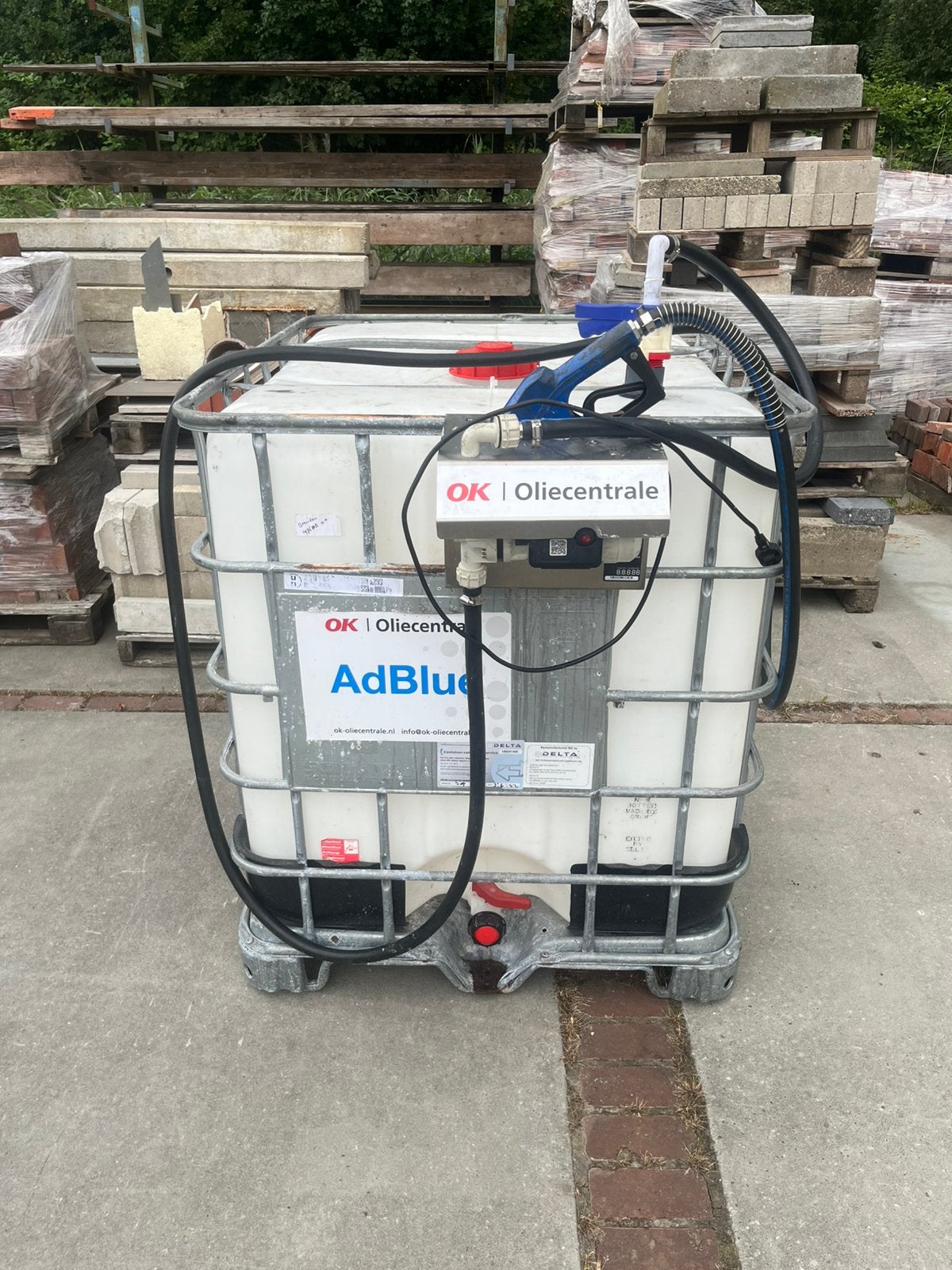 Adblue tank + pomp, Ophalen, Gebruikt