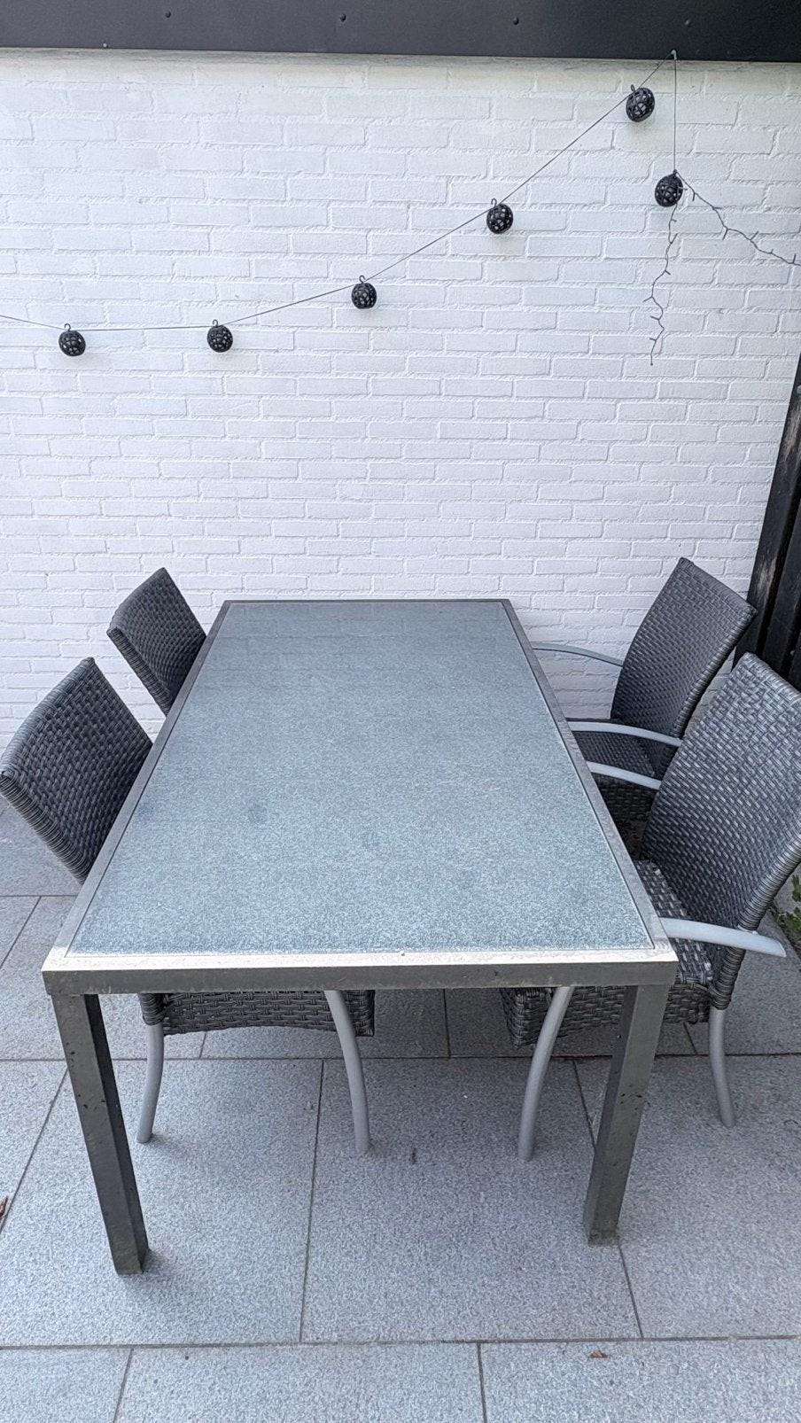 Garden furniture set 4, Tuin en Terras, Ophalen, Gebruikt, 4 zitplaatsen, Tuinset