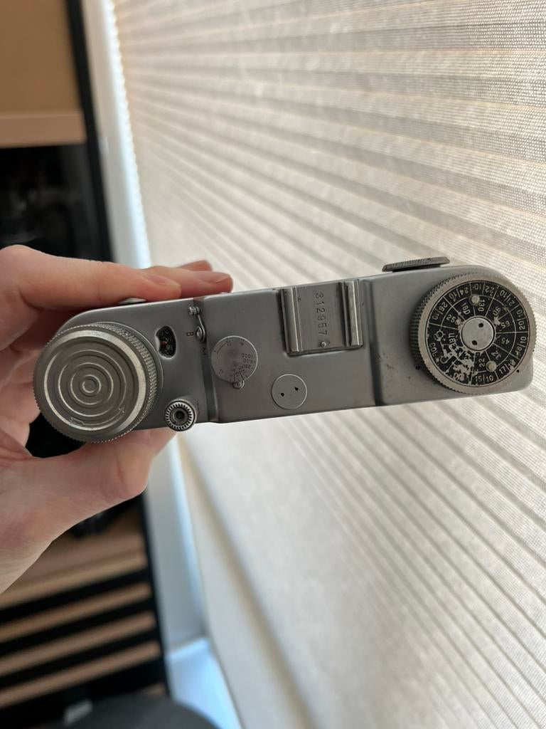 Leningrad sovjet camera (defect), Compact, Ophalen of Verzenden, Leningrad, Niet werkend