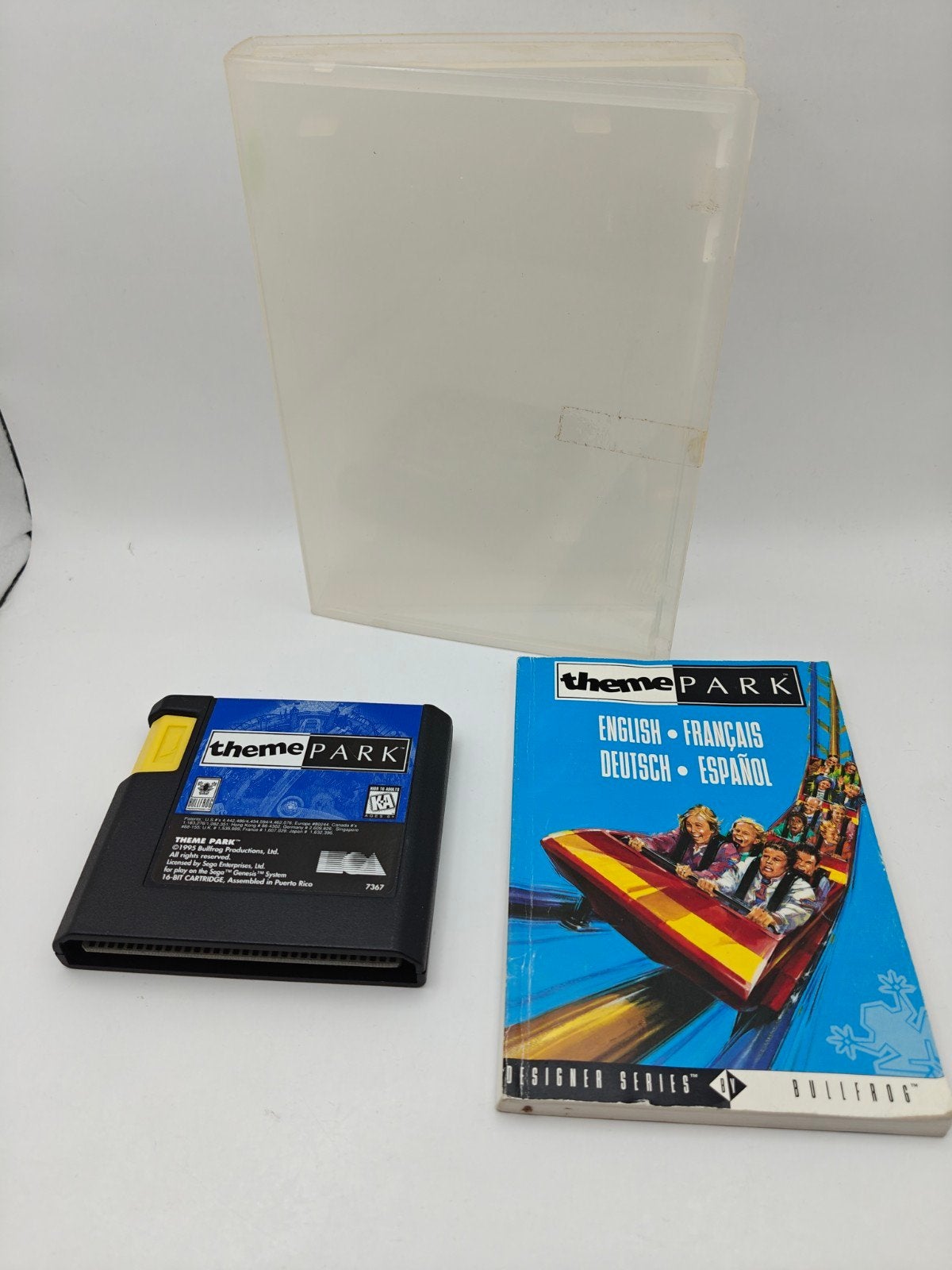 Theme Park - Sega Mega Drive, Gebruikt, Electronic Arts, 1 speler, Ophalen of Verzenden