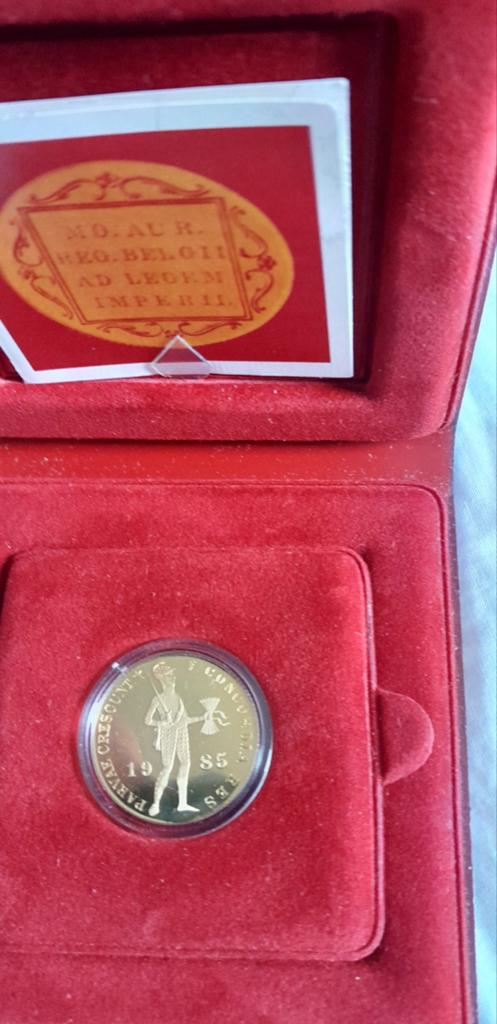 Gouden dukaat 1985 - 's Rijks Munt, Ophalen, Koningin Beatrix, Losse munt, Goud
