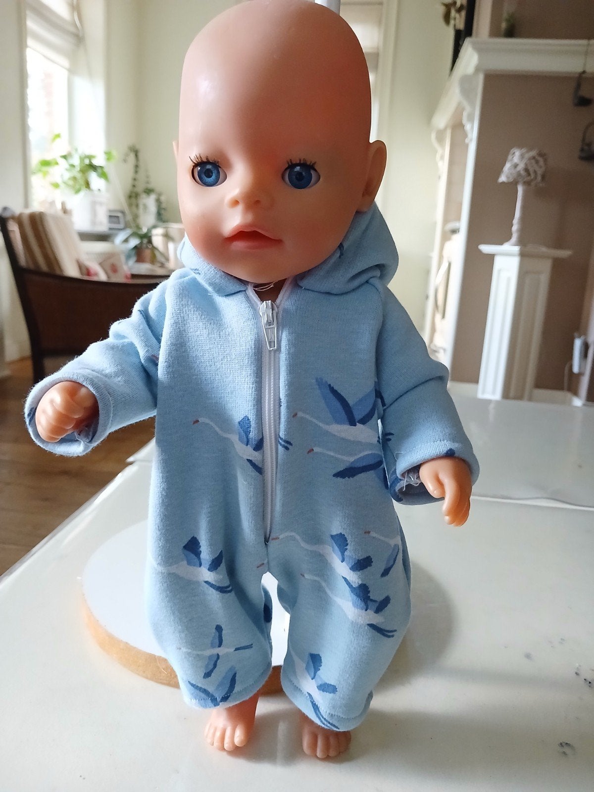 warme zwanen pakje baby born pop 36/38, Kinderen en Baby's, Ophalen of Verzenden, Nieuw, Babypop