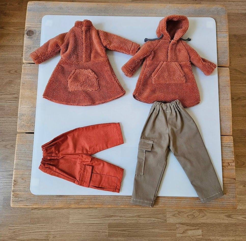 ZGAN (winter) Kledingsets 1,2  Tilda, Ophalen of Verzenden, Zo goed als nieuw, Kleertjes