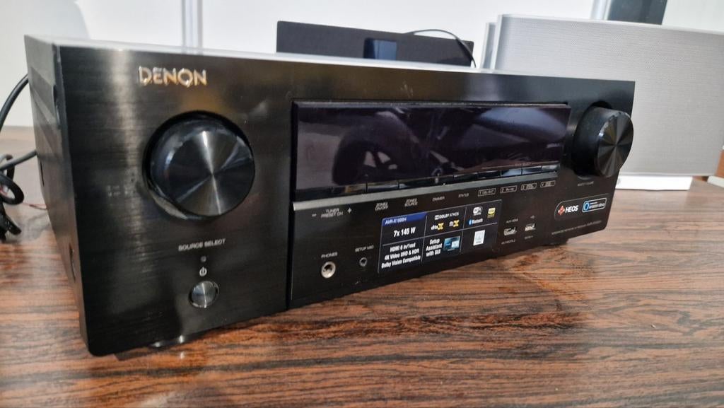 Denon AVR-X1500H AV-receiver - met luidsptekers, Audio, Tv en Foto, Versterkers en Receivers, Ophalen of Verzenden, Zo goed als nieuw