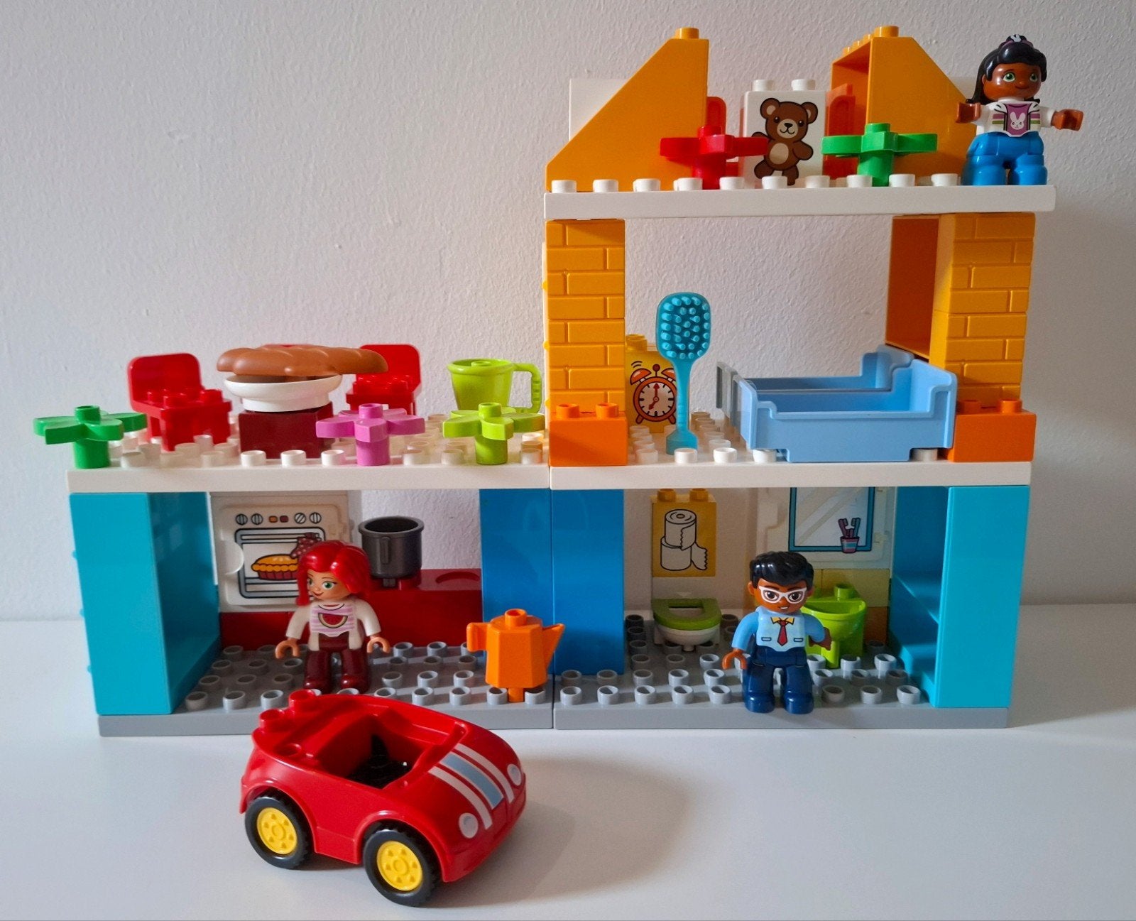 Lego Duplo Familiehuis 10853, Ophalen of Verzenden, Zo goed als nieuw, Duplo, Complete set