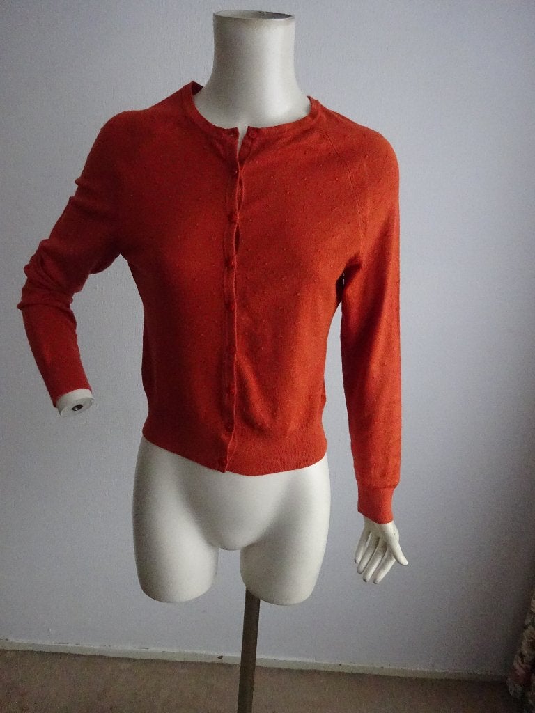 King Louie vest mt M, Kleding | Dames, Truien en Vesten, Maat 38/40 (M), Verzenden, Oranje, Zo goed als nieuw