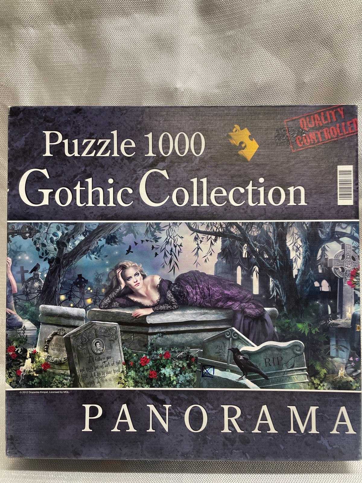Gothic Collection Panorama Legpuzzel 1000 stukjes, Ophalen, 500 t/m 1500 stukjes, Zo goed als nieuw, Legpuzzel