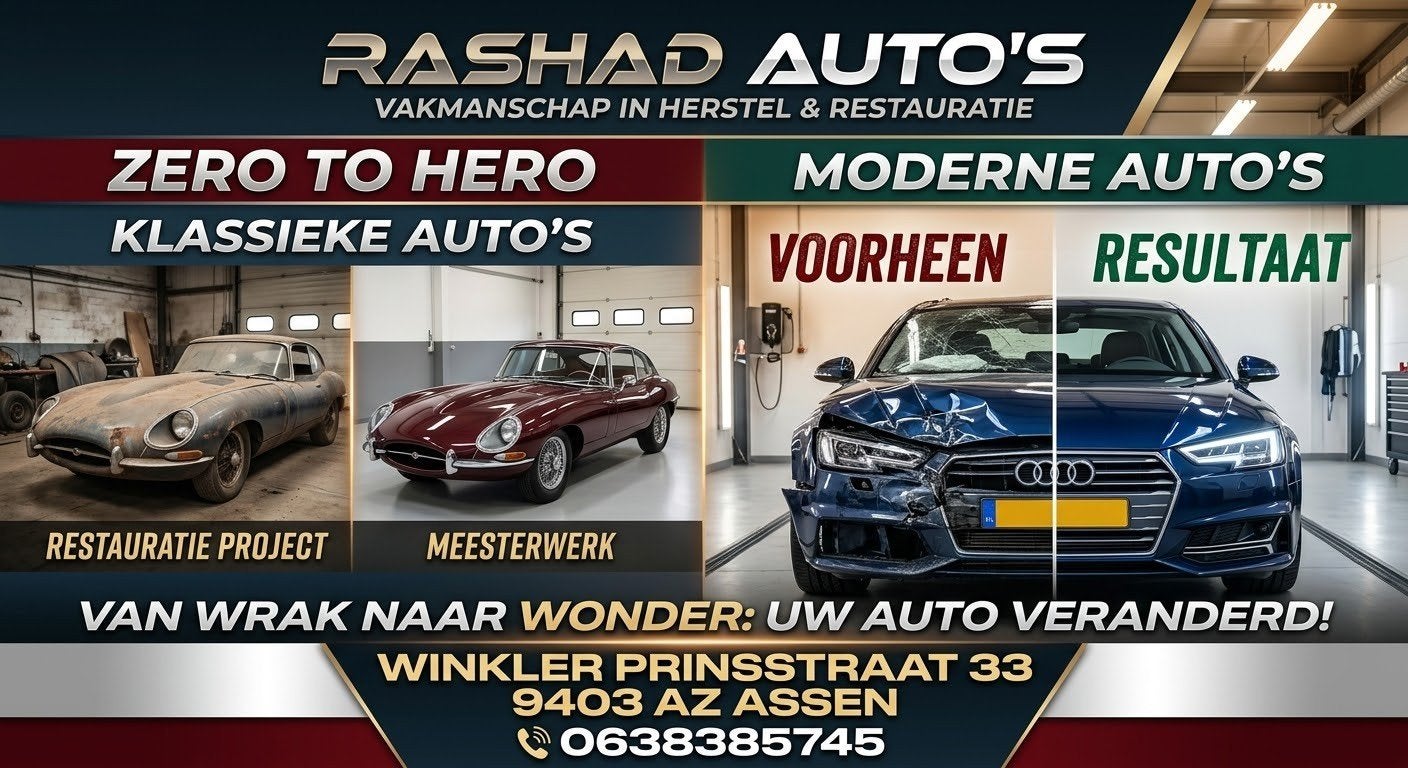 Autoschade, Spuitwerk & Technisch Onderhoud – Rashad Auto's, Diensten en Vakmensen, Overige Diensten