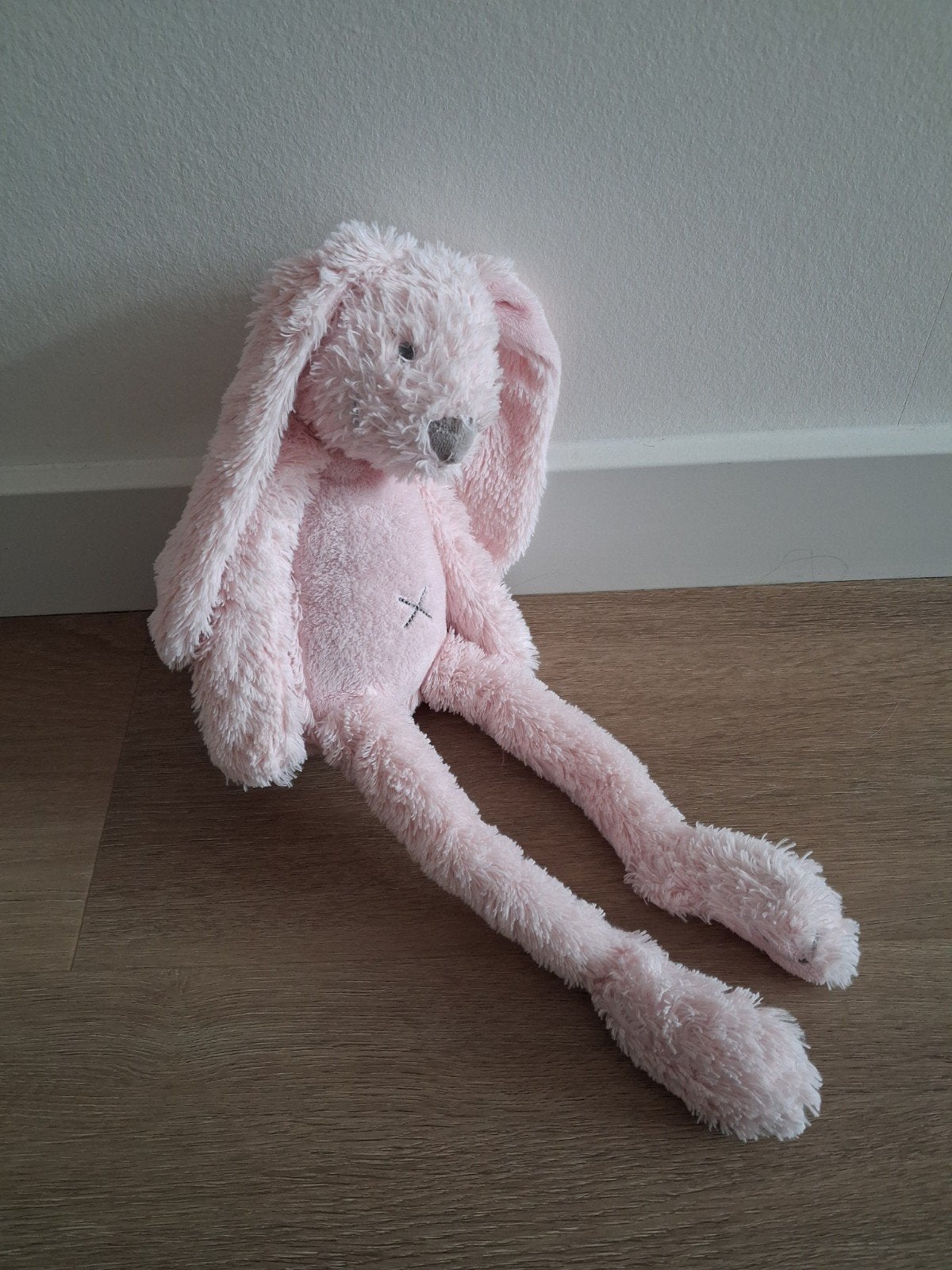 Knuffel Happy Horse konijn roze Richie 40 cm L1523, Ophalen of Verzenden, Zo goed als nieuw, Konijn