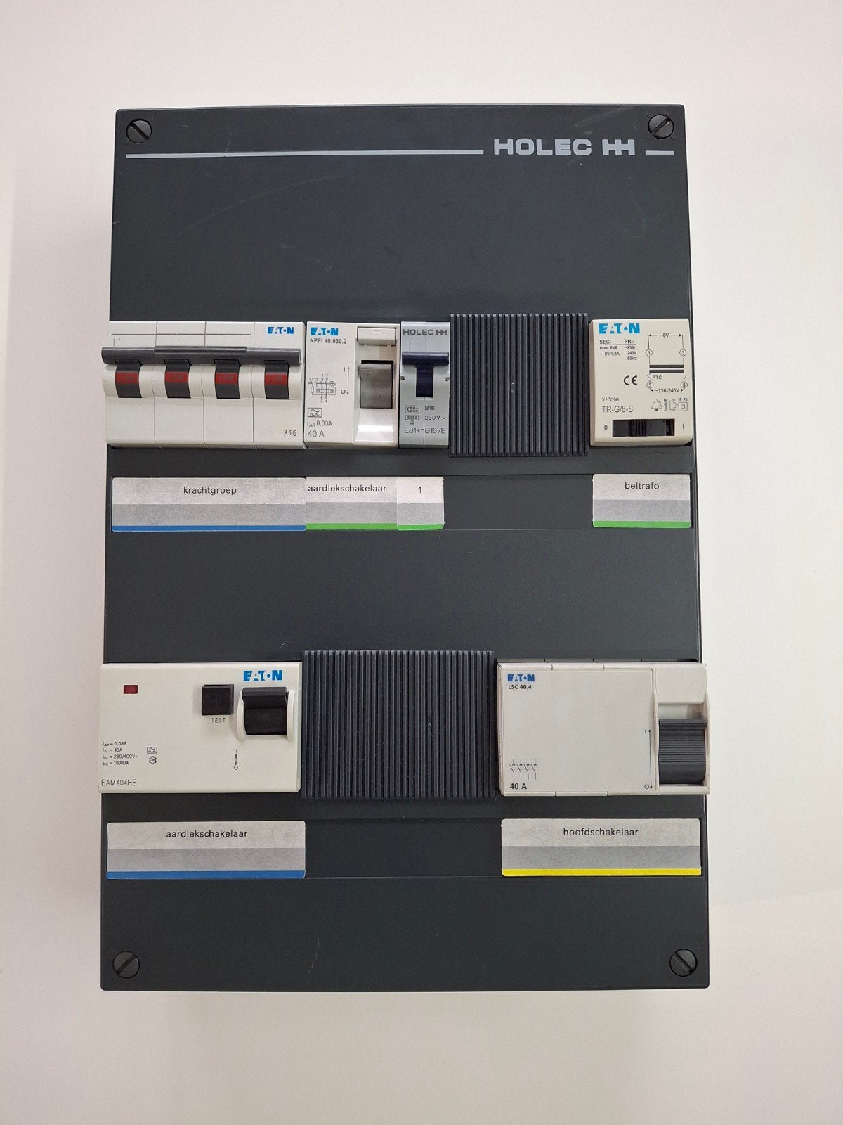 Eaton/holec groepenkast meterkast 1/3 fase. 
- 1, Ophalen, Zo goed als nieuw, Eaton