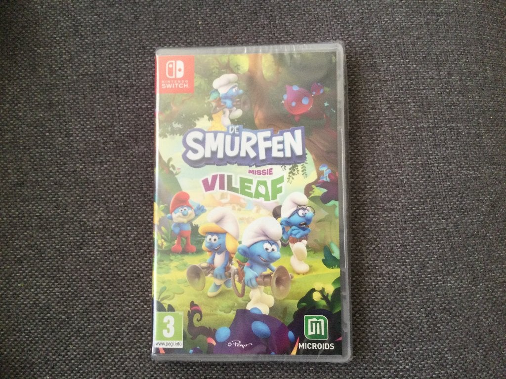 Smurfs Switch - De Smurfen Missie Vileaf Switch (sealed), Spelcomputers en Games, Avontuur en Actie, Verzenden, 1 speler, Zo goed als nieuw