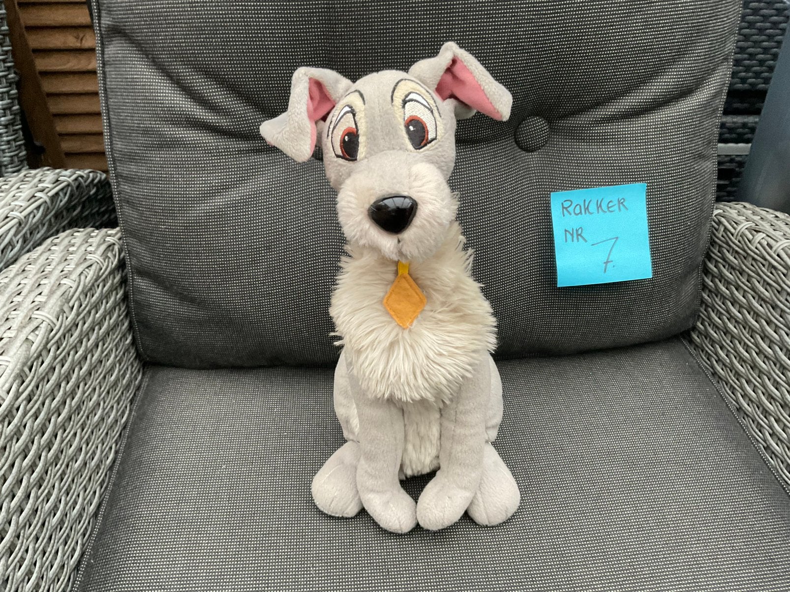 Nieuwe zgan Disney Vagebond of Rakker knuffel 35cm, Verzamelen, Disney, Ophalen, Nieuw, Knuffel