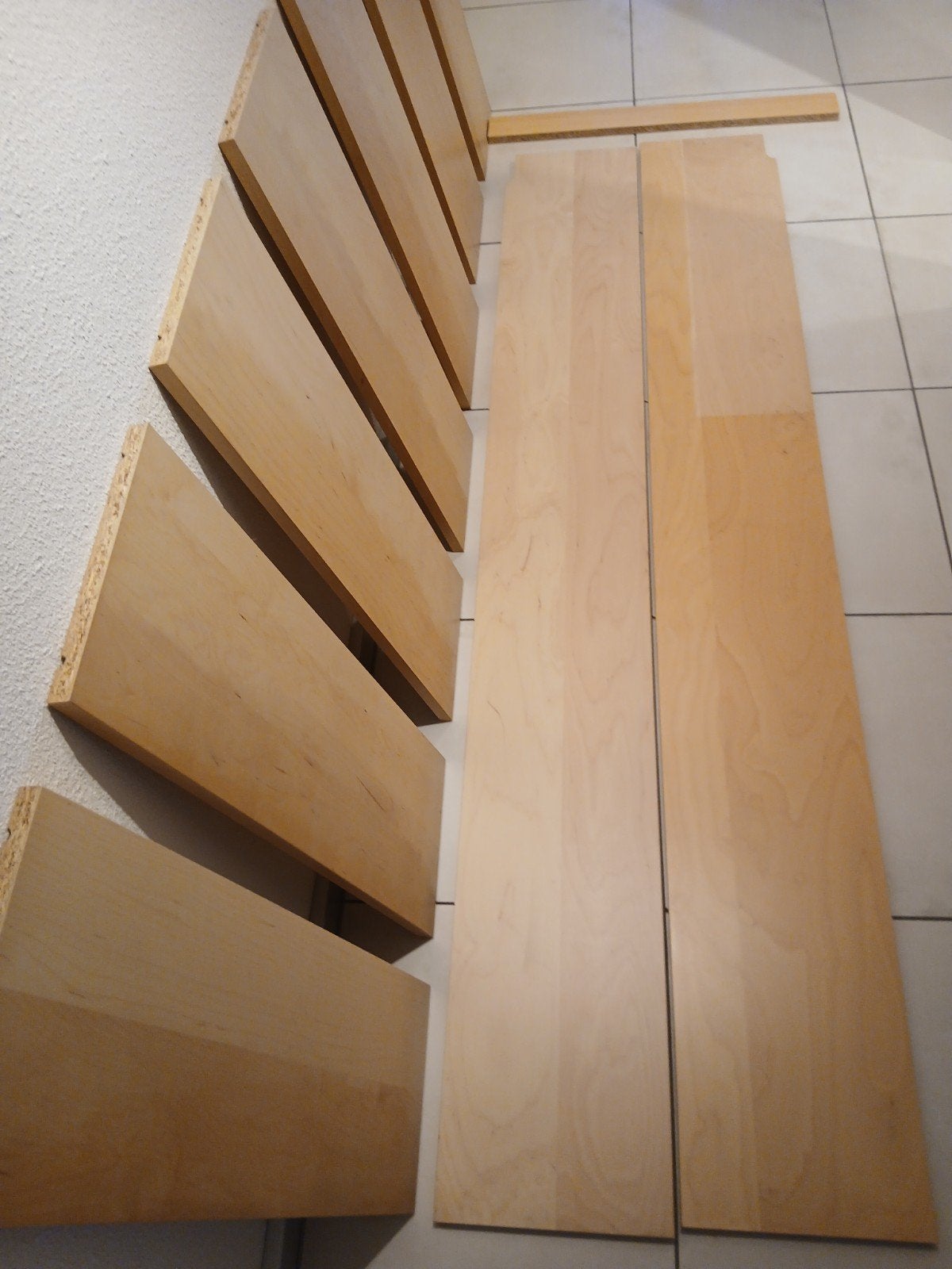 Ikea Billy Boekenkast 80x28x202 cm - Grenen kleur., Ophalen, Met plank(en), Gebruikt, 200 cm of meer