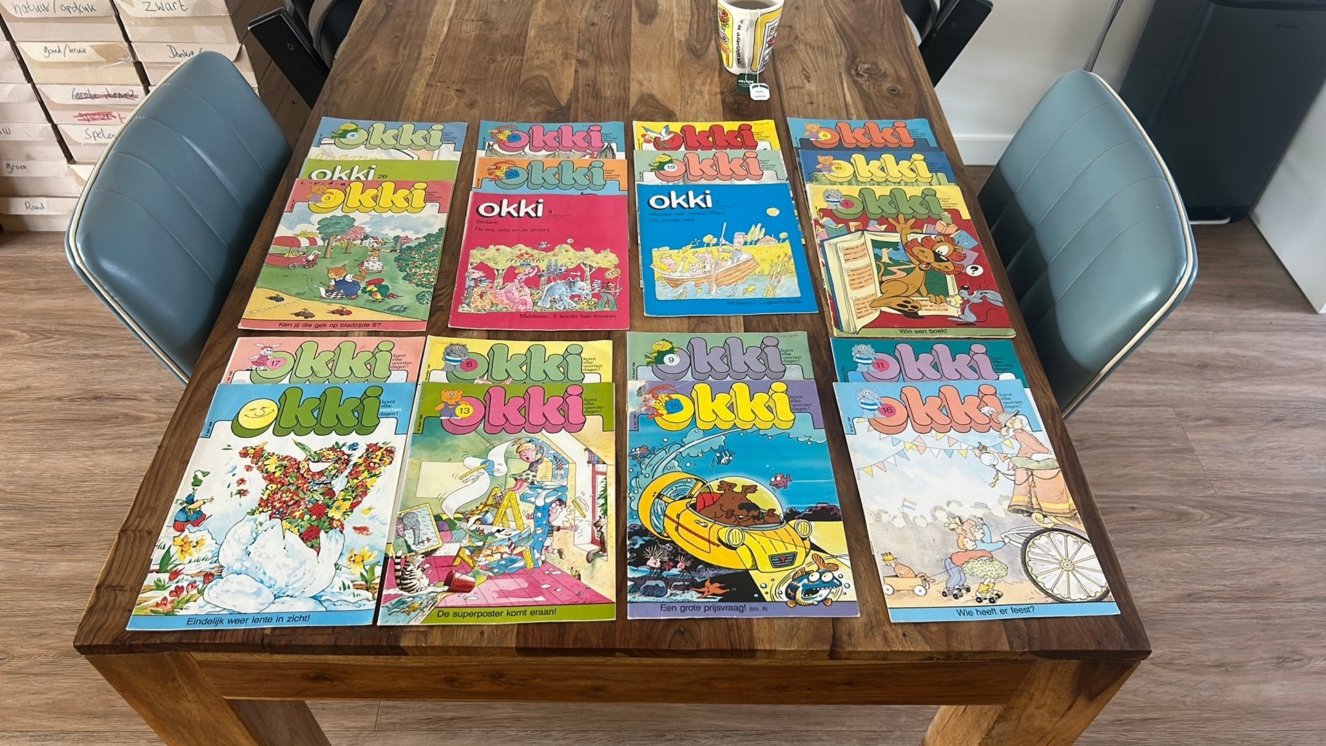 Okki’s - 20 stuks - jaren 80, Boeken, Meerdere stripboeken, Ophalen of Verzenden, Gelezen