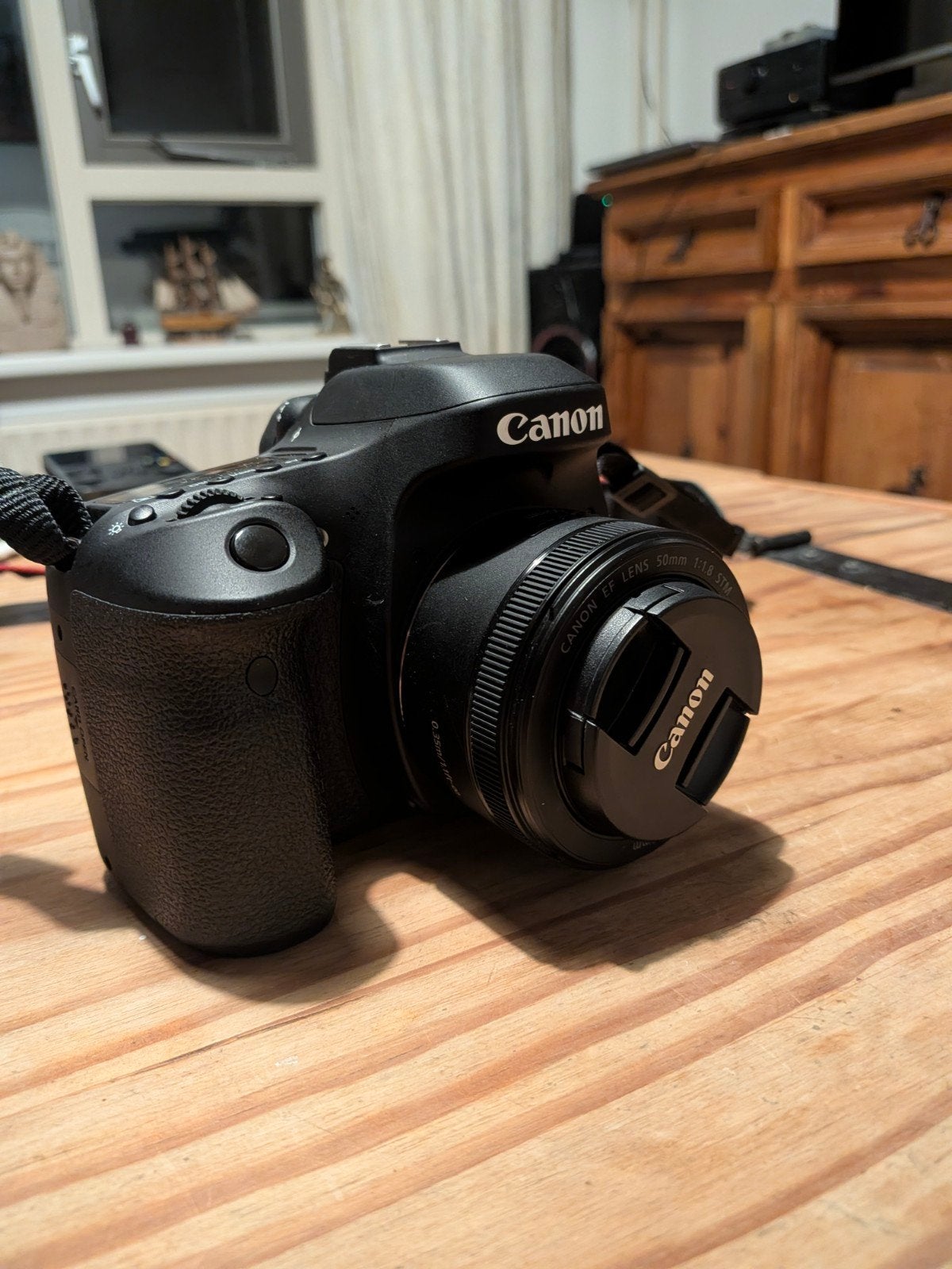 Canon EOS 80D + 50mm f/1.8 STM lens, Audio, Tv en Foto, Ophalen, Spiegelreflex, Canon, Zo goed als nieuw