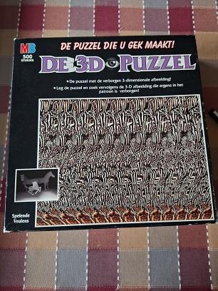 LEGPUZZEL (die U gek maakt)500st., Alfred Hitchcock 1000st., Ophalen of Verzenden, Zo goed als nieuw