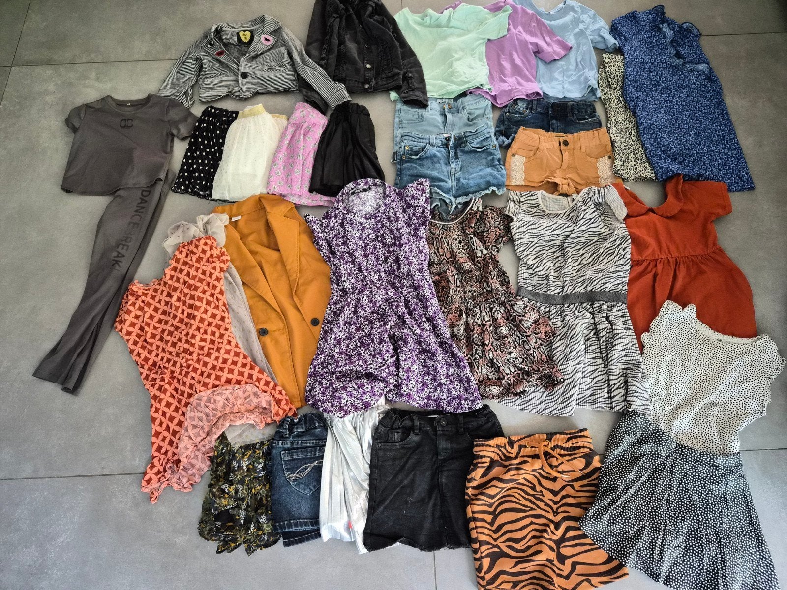 Kledingpakket meisjes maat 110/116, Ophalen of Verzenden, Zo goed als nieuw, Maat 110
