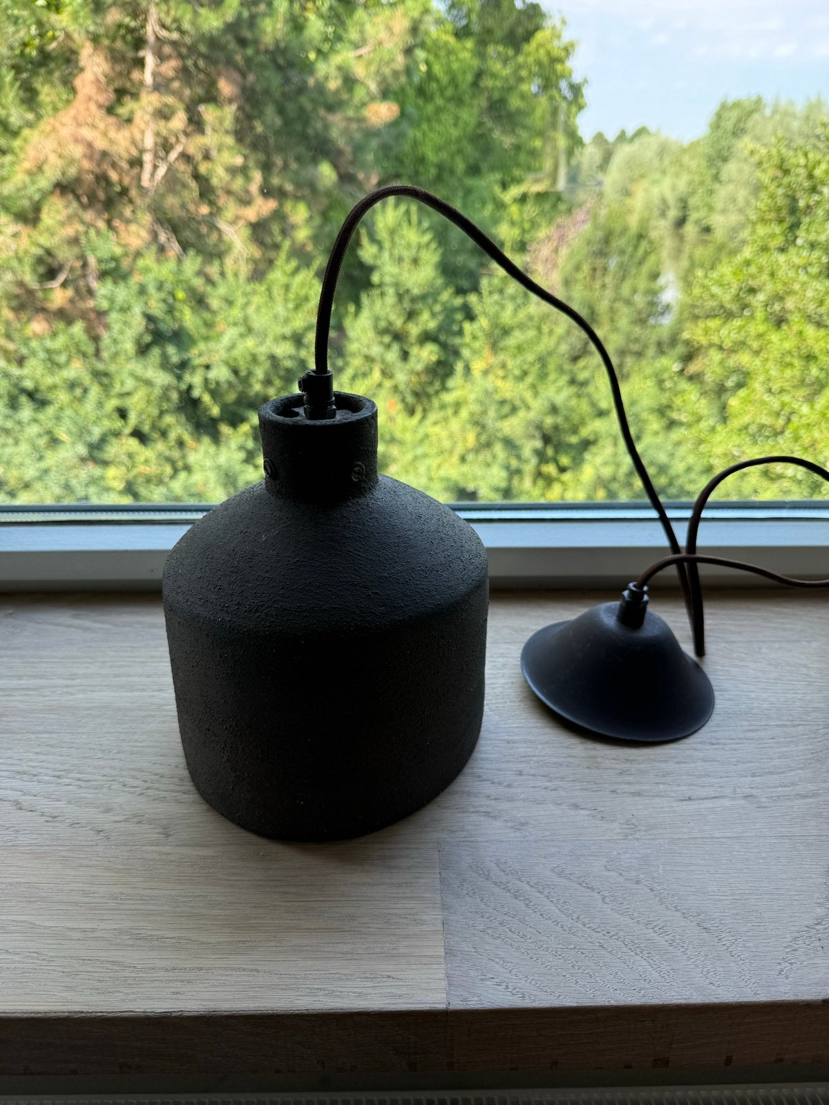 Hoffz hanglamp - Stoere industriële look, Ophalen, Gebruikt, Metaal, Overige fittingen