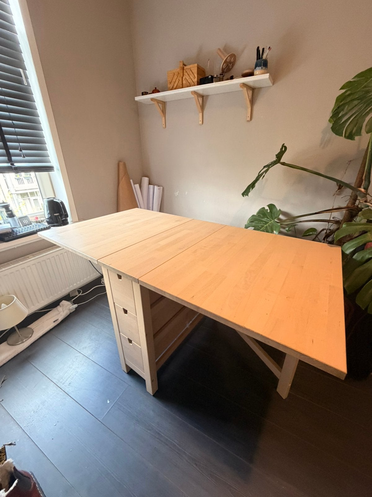 IKEA norden uitklap tafel., Ophalen, Zo goed als nieuw