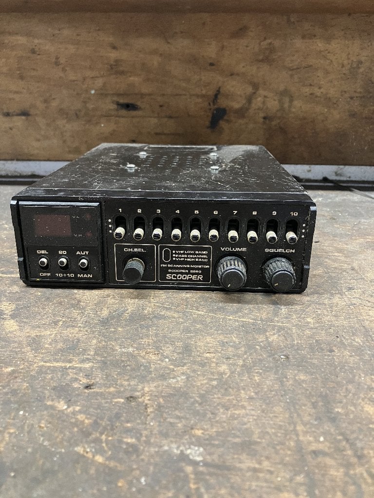 Scooper FM scanner, Ophalen of Verzenden, Gebruikt