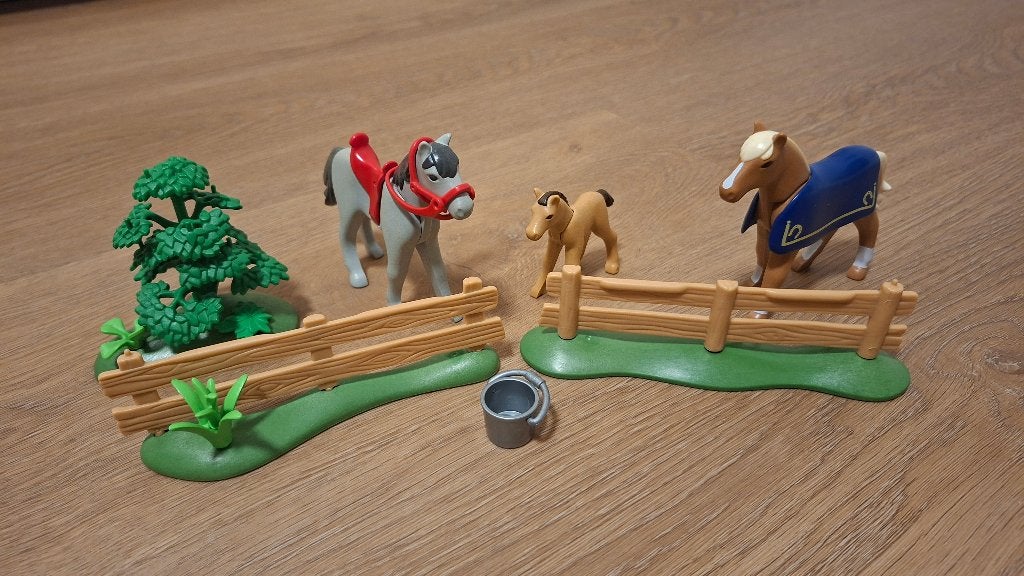 Playmobil paarden set 4188, Complete set, Overige typen, Ophalen of Verzenden, Zo goed als nieuw
