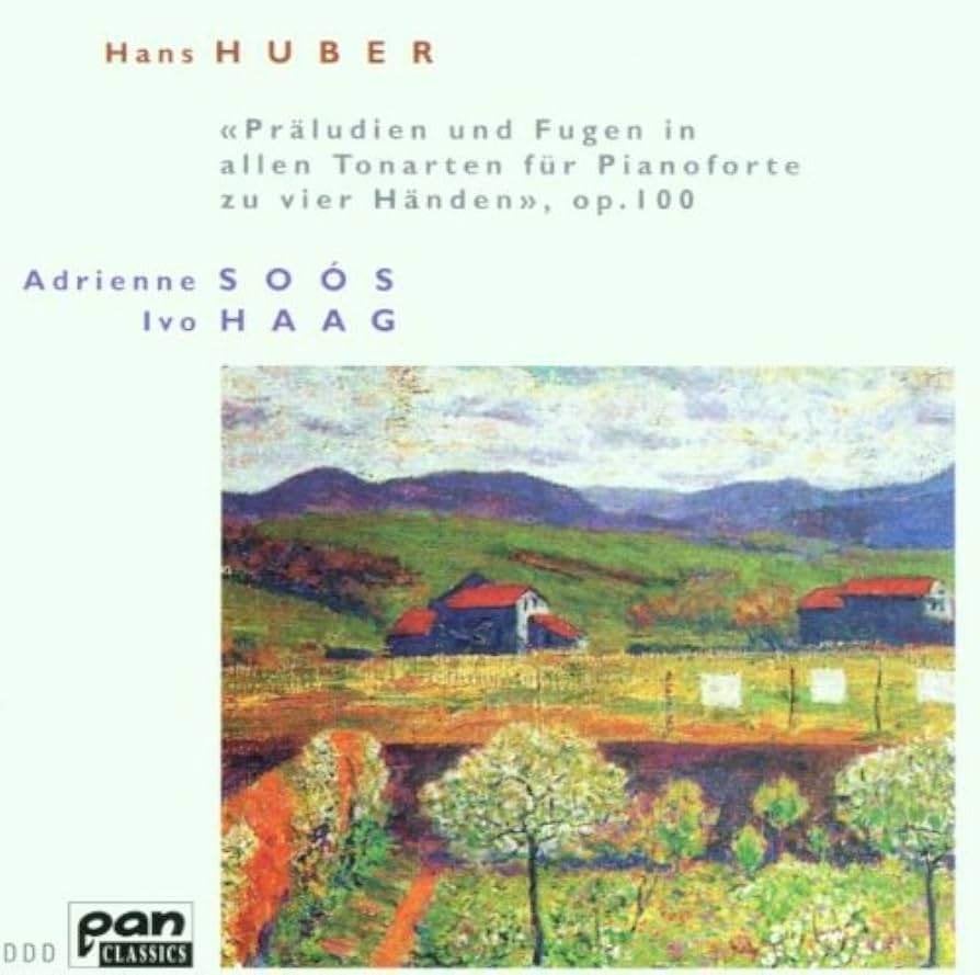 Hans Huber: Präludien und Fugen in allen Tonarten fur ...., Ophalen of Verzenden, Modernisme tot heden, Zo goed als nieuw, Pianomuziek