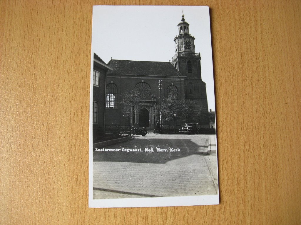 Zoetermeer-Zegwaart Ned.Herv. Kerk, Ophalen of Verzenden, Voor 1920, Ongelopen, Noord-Brabant