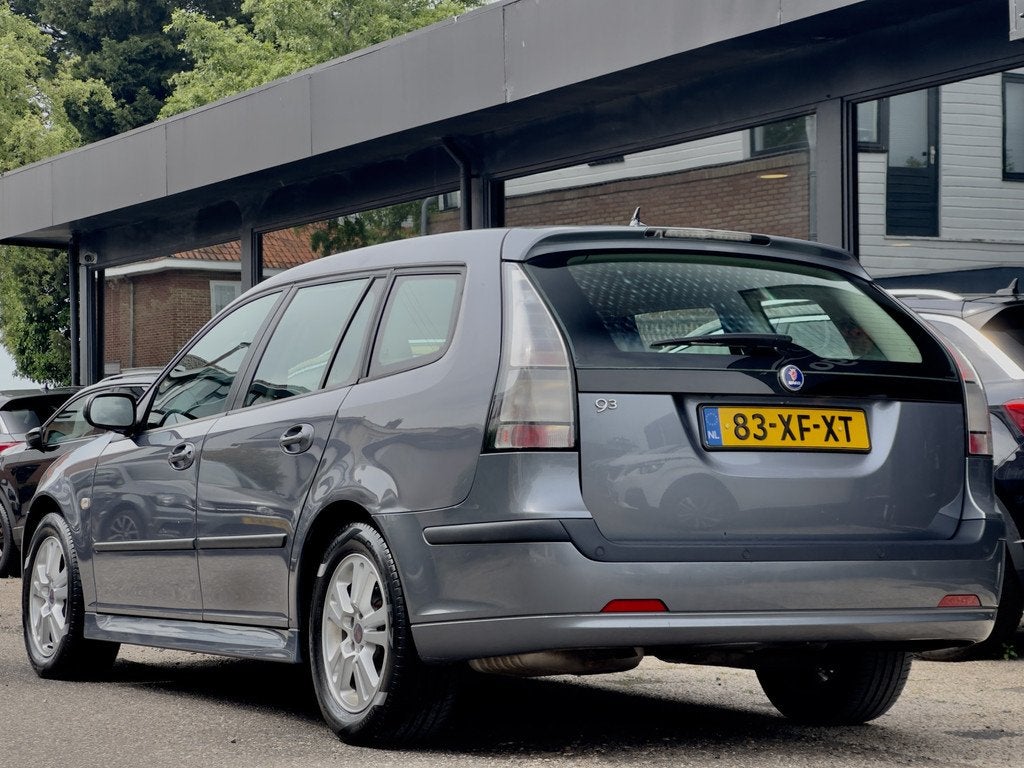 Saab 9-3 Sport Estate 1.8 TURBO LINEAR LEDER NAVI AIRCO LED, Auto's, Saab, 1998 cc, Gebruikt, 4 cilinders, 150 pk