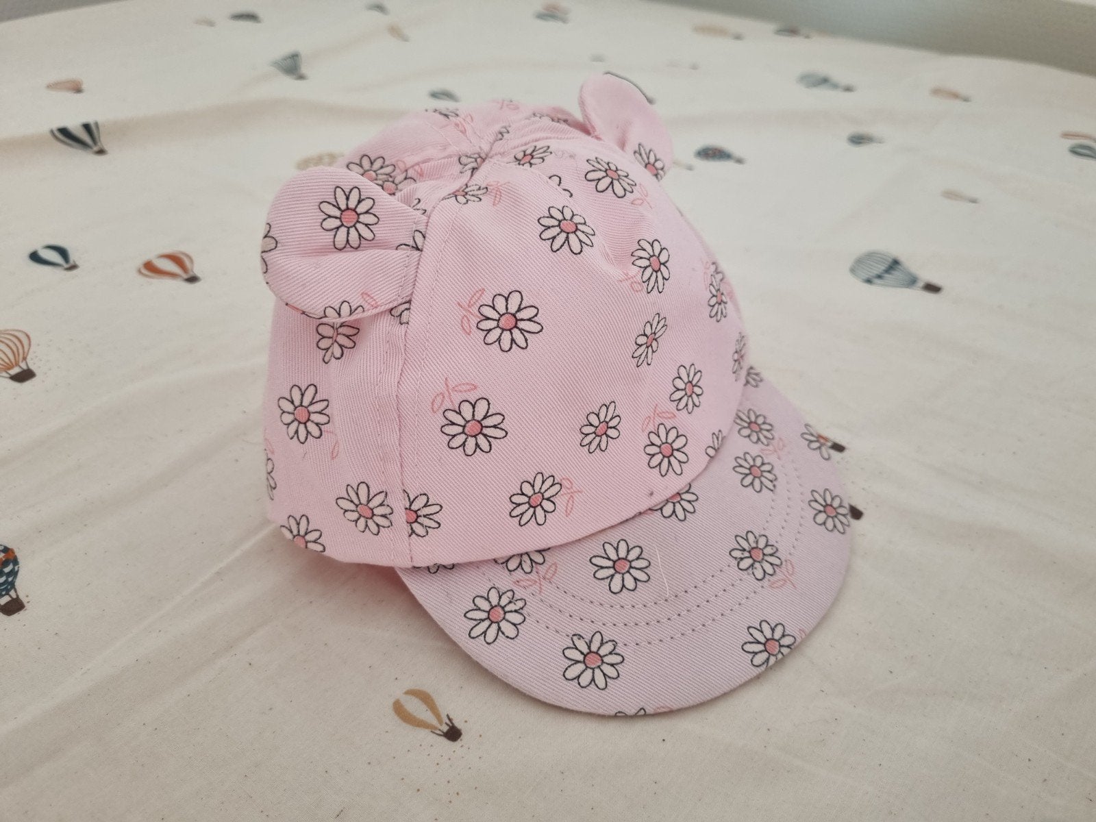 Newborn zonnehoedje, Kinderen en Baby's, Babykleding | Petten en Hoeden, Ophalen of Verzenden, Maat 56, Meisje, Hoed