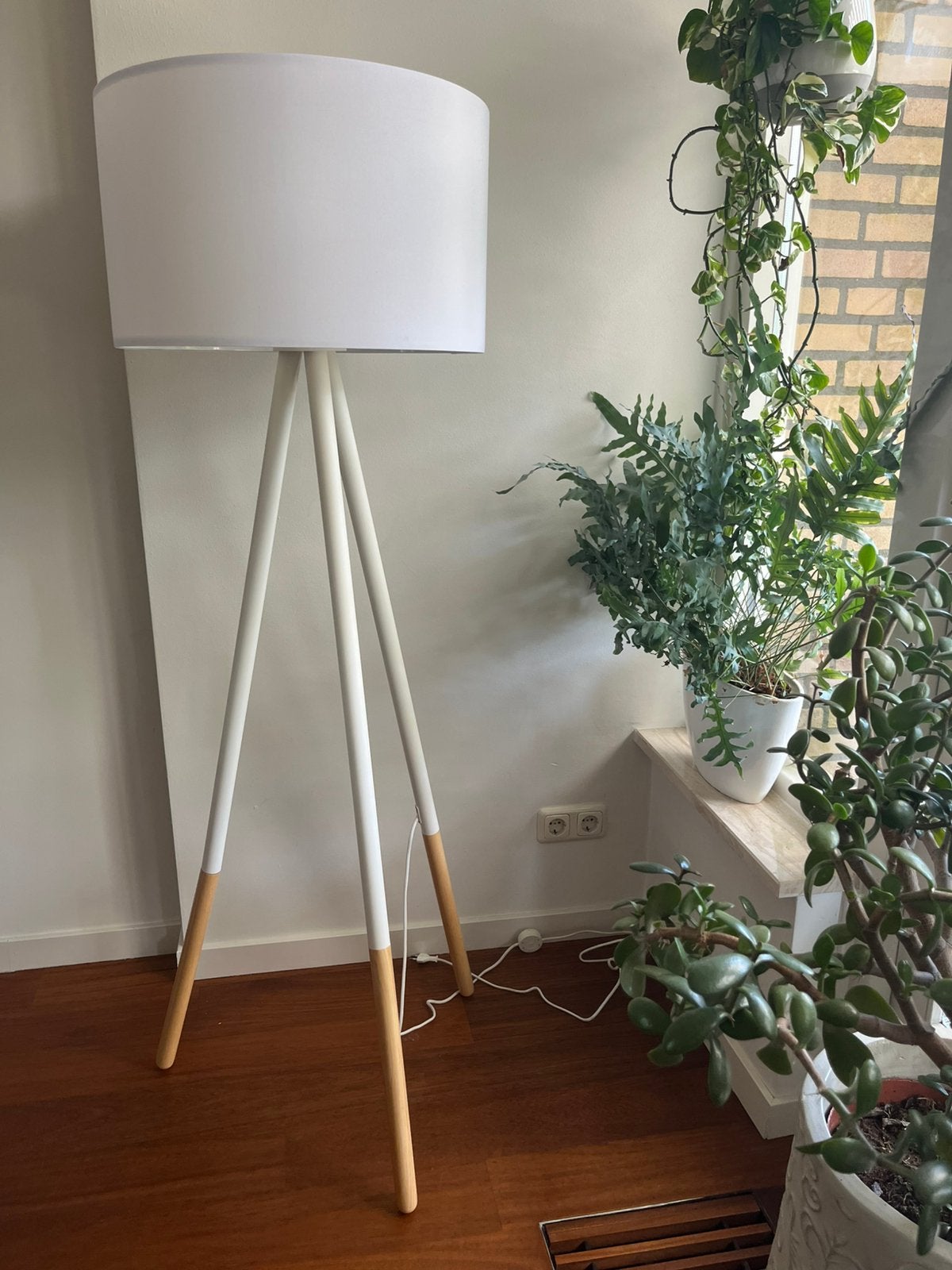 Zuiver vloerlamp driepoot, Ophalen, Gebruikt, Landelijk, modern., 150 tot 200 cm