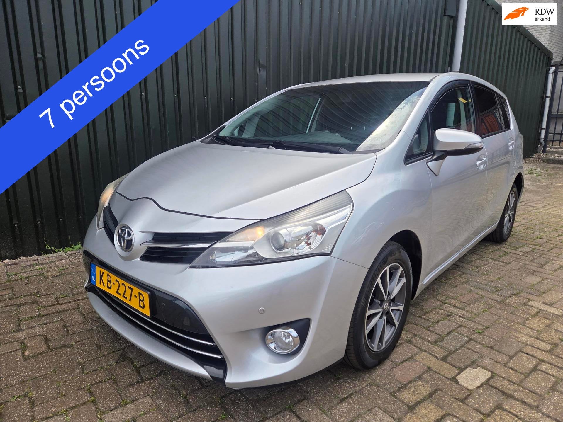 Toyota Verso 1.6 VVT-i Business 7 persoons, Auto's, Voorwielaandrijving, Euro 5, Gebruikt, 4 cilinders