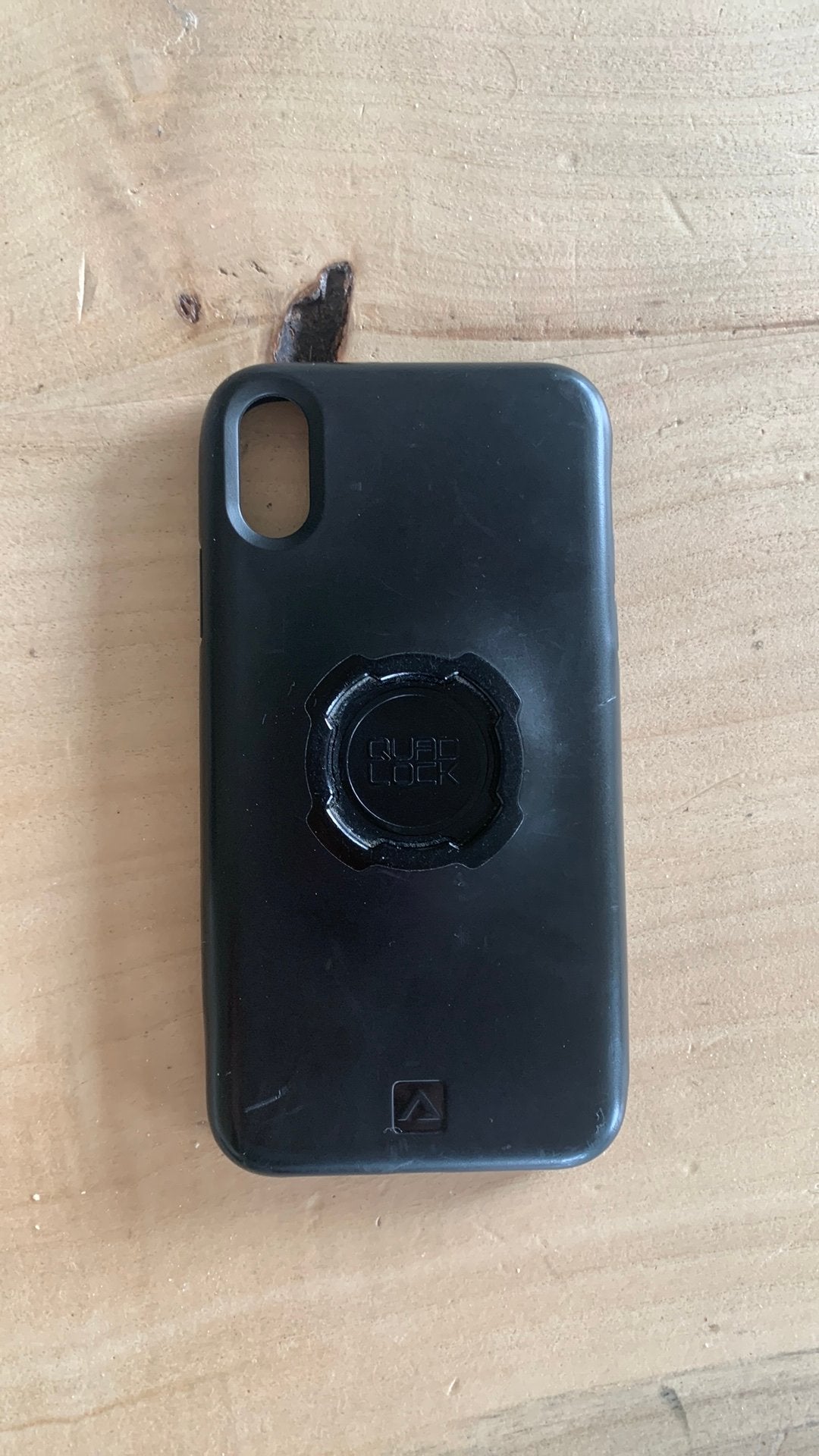 Quad Lock Telefoonhoesje IPhone Xr, Zwart, Quad Lock, Ophalen of Verzenden, Zo goed als nieuw