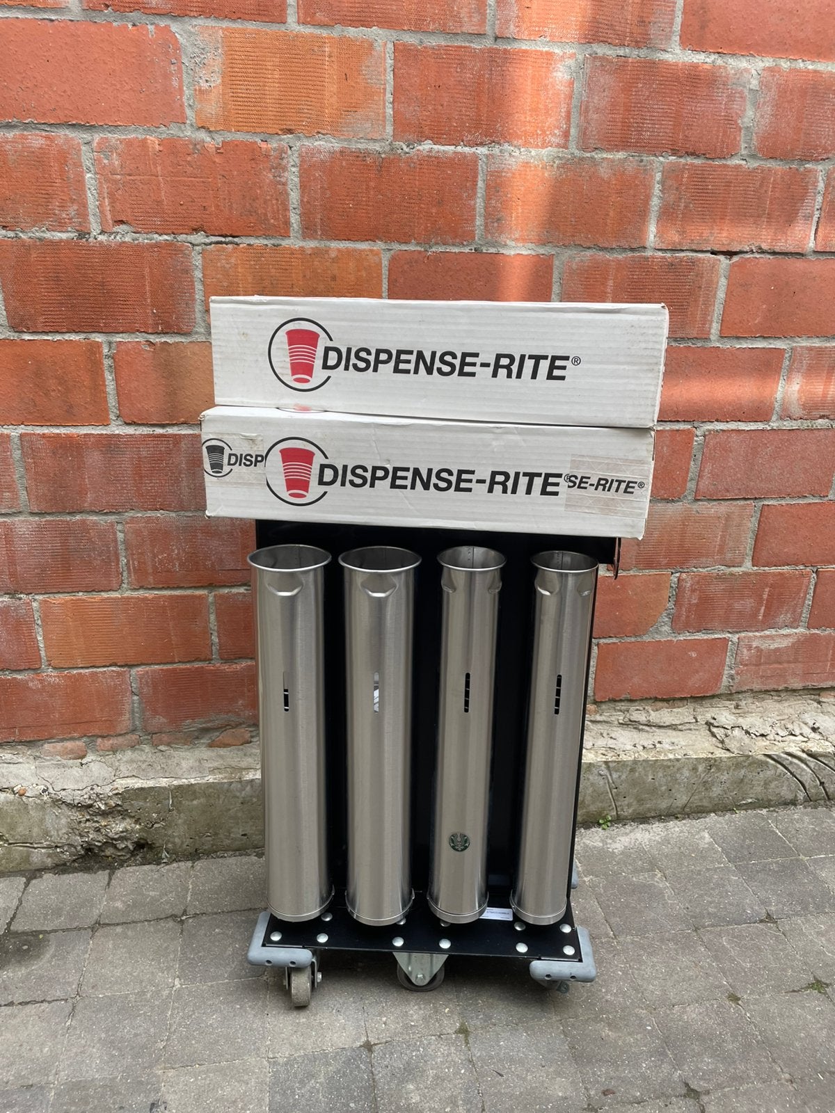 Kelmax mobiele beker dispenser horeca + (Dispense Rite), Ophalen, Meerkleurig, Overige materialen, Overige merken
