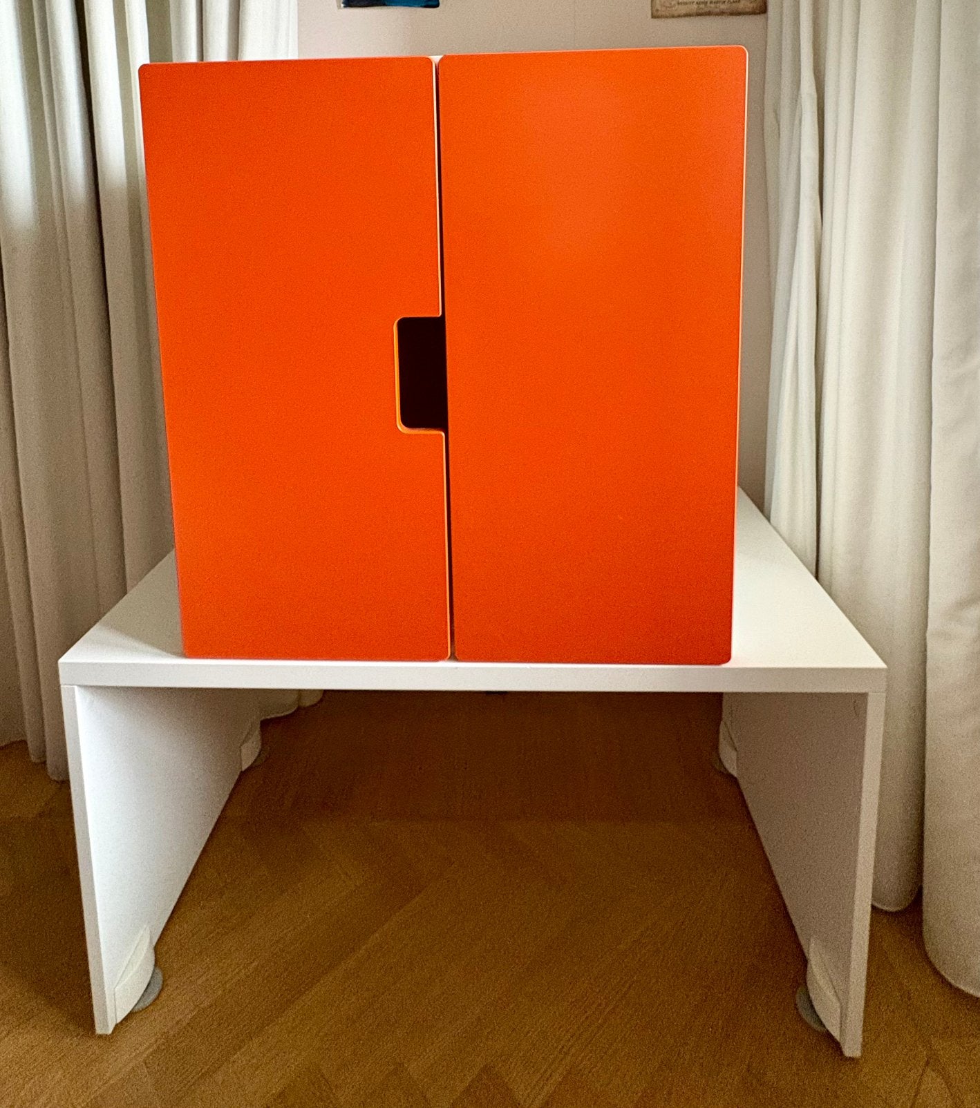 Ikea orange cupboard, Ophalen, Zo goed als nieuw