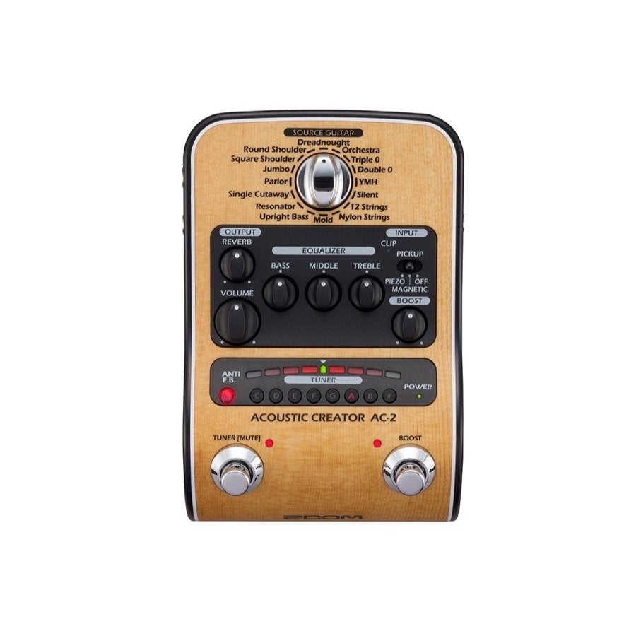 Zoom AC2 Acoustic Creator Pedal SUPERPRIJS AANBIEDING, ZOOM GmbH, Nieuw, Ophalen of Verzenden, Reverb