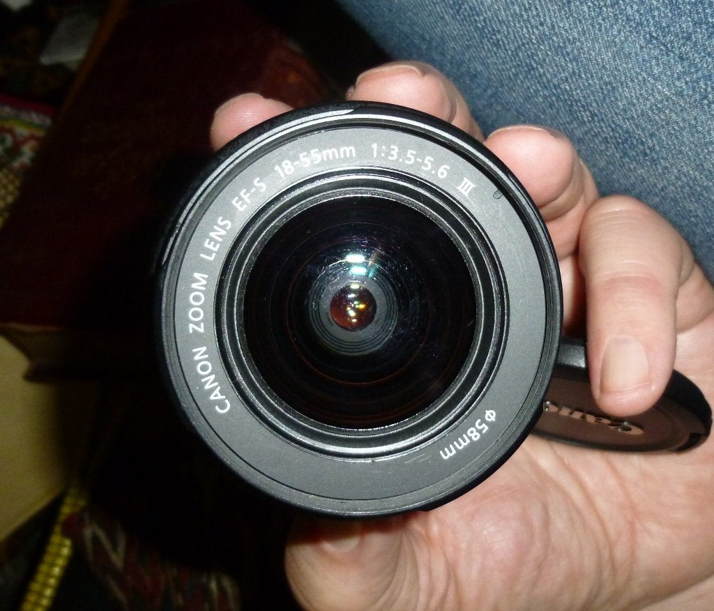 canon macro efs 18-55mm als nieuw, Ophalen of Verzenden, Zo goed als nieuw, Macrolens