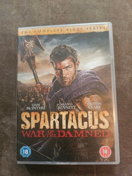 Spartacus: War of the Damned - Complete Final Series DVD, Vanaf 18 jaar, Engels, Engels, Ophalen of Verzenden