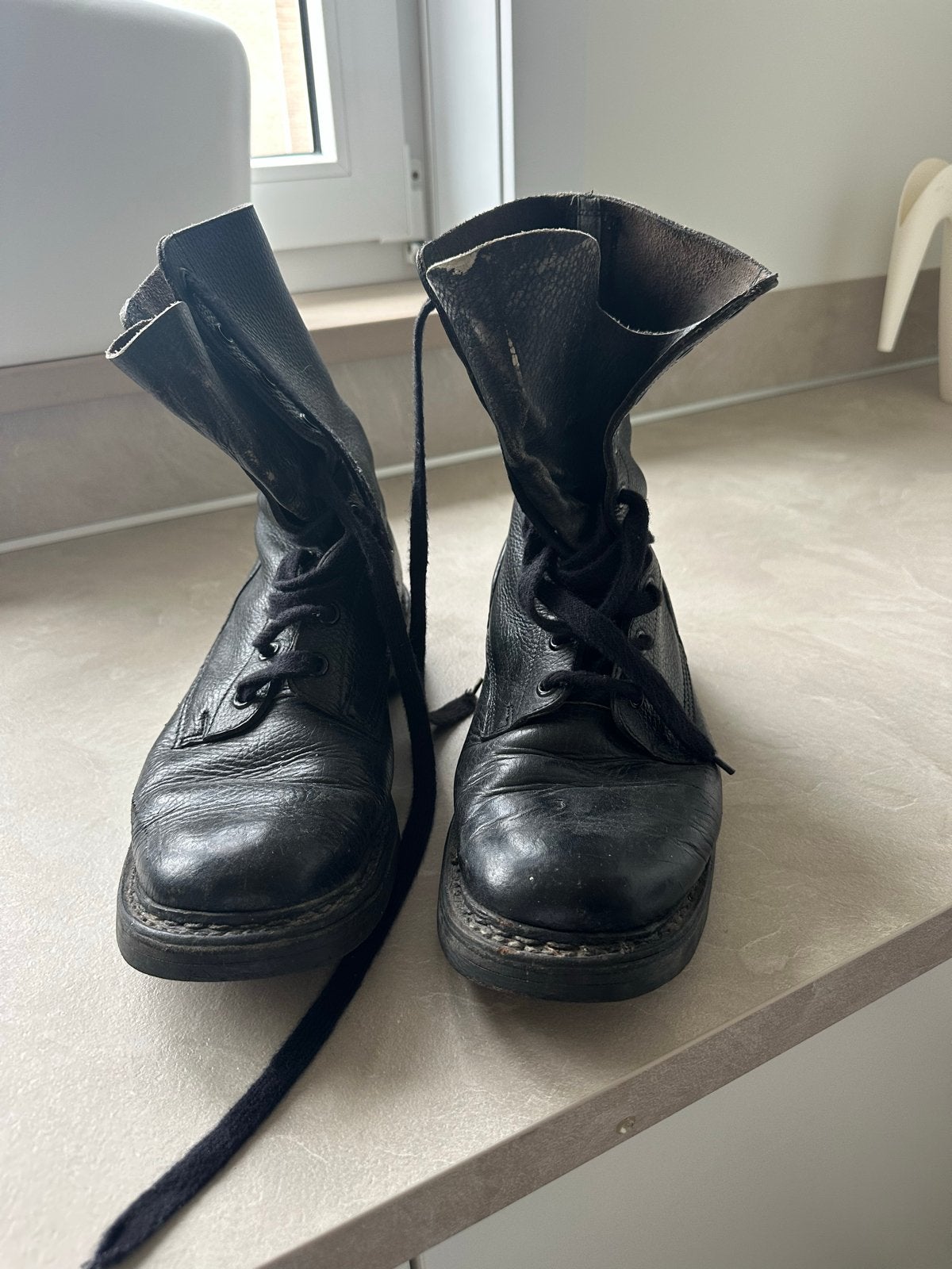 Originele Rugak ABL legerBoots Maat 43, Ophalen of Verzenden, Gedragen, Zwart, Boots