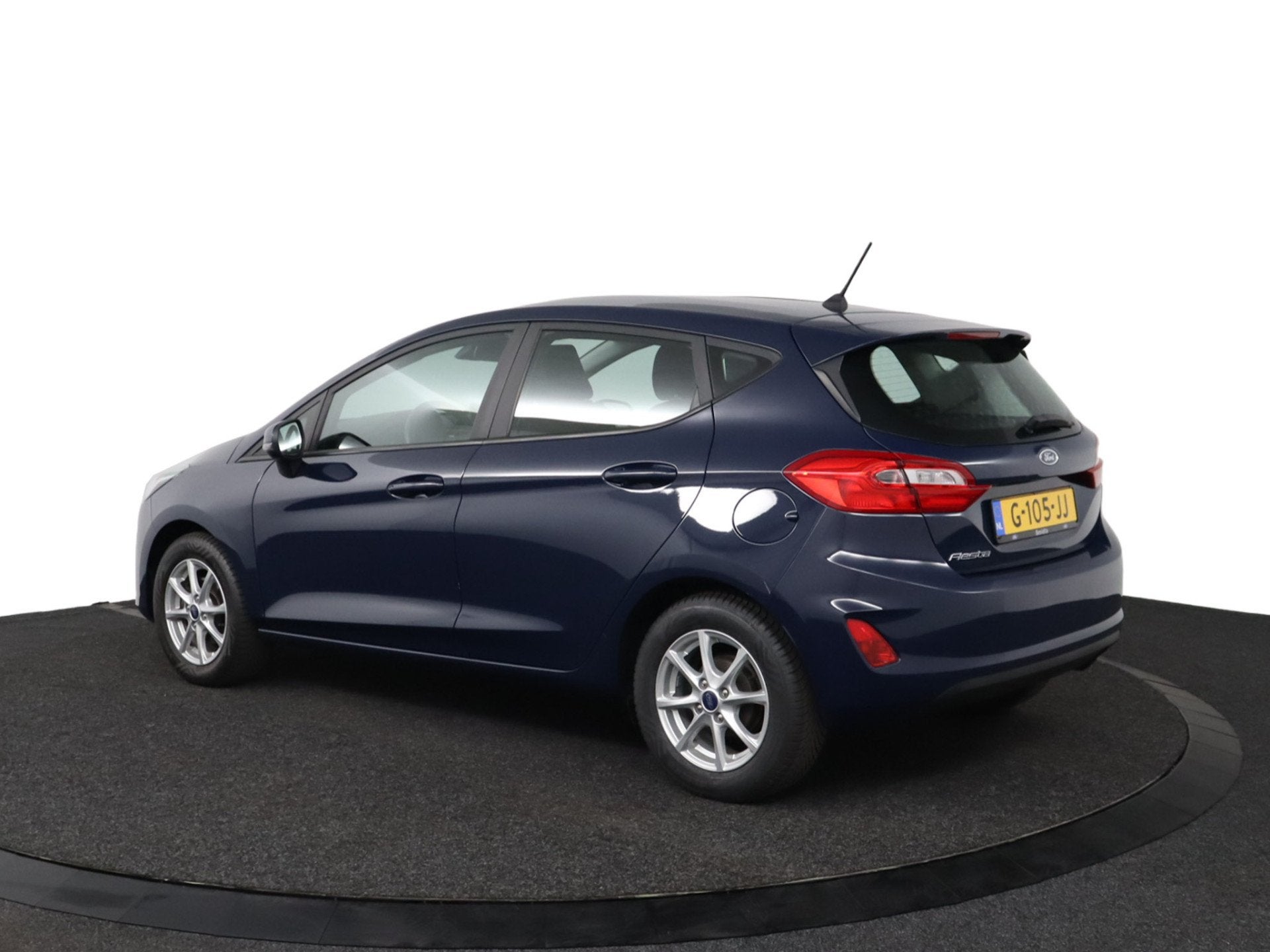 Ford Fiesta 1.1 Trend | Airco | Bluetooth | 5 Deurs |, Gebruikt, Blauw, 49 €/maand, Bedrijf